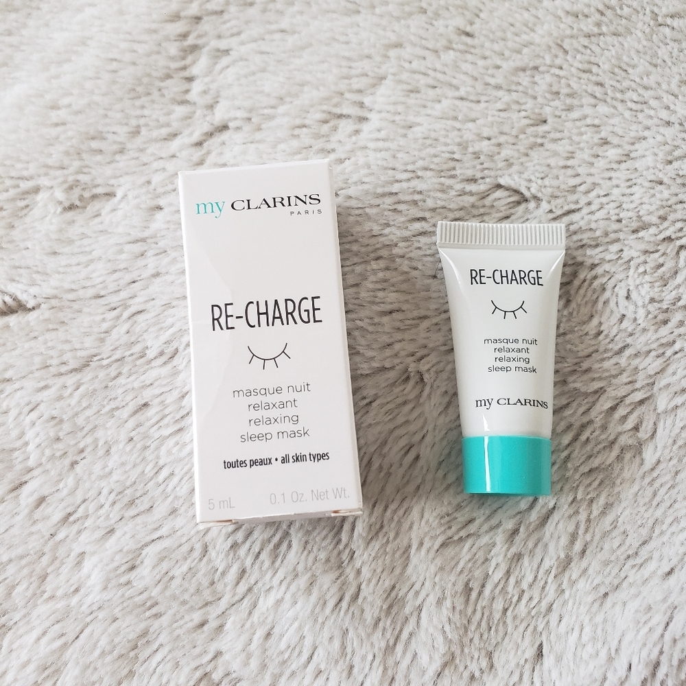 My Clarins sleep mask